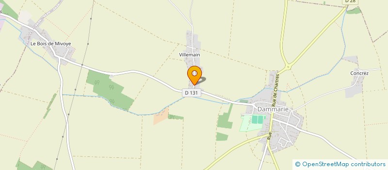 localisation de l'entreprise KALAN à DAMMARIE