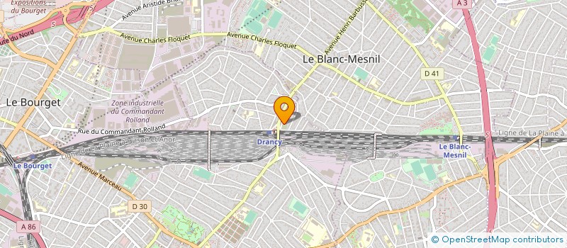 localisation de l'entreprise KALAN EXPRESS à DRANCY
