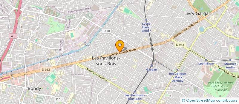 localisation de l'entreprise KALAN PLOMBERIE à LES PAVILLONS-SOUS-BOIS