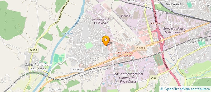 localisation de l'entreprise KALANDA INVEST à SAINT-PANTALEON-DE-LARCHE