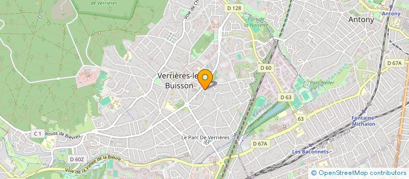 localisation de l'entreprise KALANDE à VERRIERES-LE-BUISSON