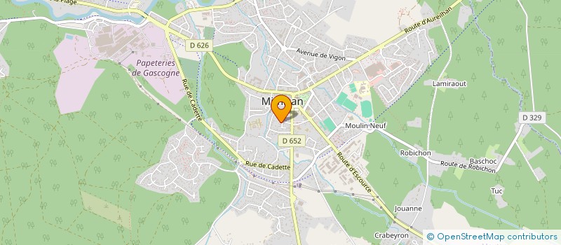 localisation de l'entreprise KALANE  MIMIZAN