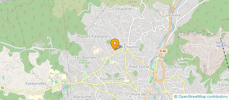 localisation de l'entreprise KALANI  TOULON