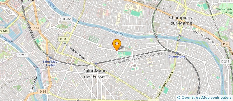 localisation de l'entreprise KALANQUE à SAINT-MAUR-DES-FOSSES