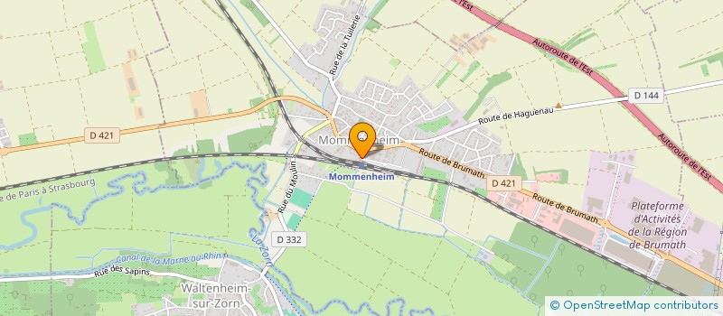 localisation de l'entreprise KALAO - KIDS  MOMMENHEIM