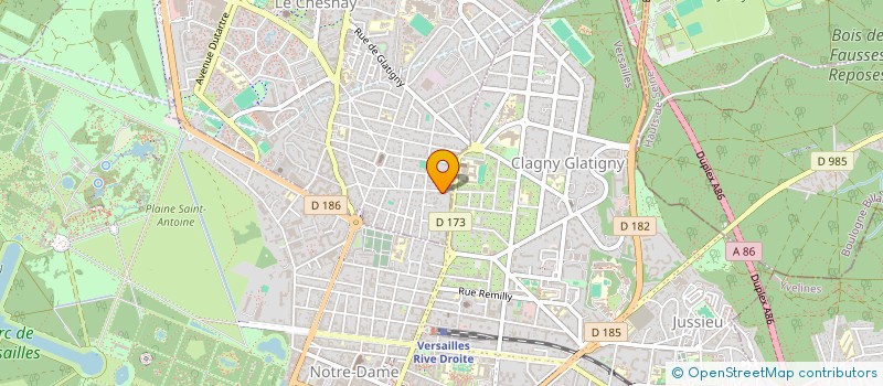 localisation de l'entreprise KALAO2  LE CHESNAY-ROCQUENCOURT