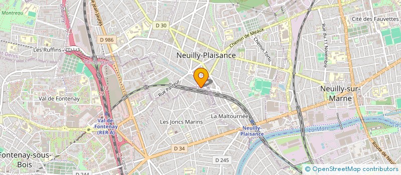 localisation de l'entreprise KALAS  LE PERREUX-SUR-MARNE