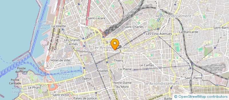 localisation de l'entreprise KALAS à MARSEILLE