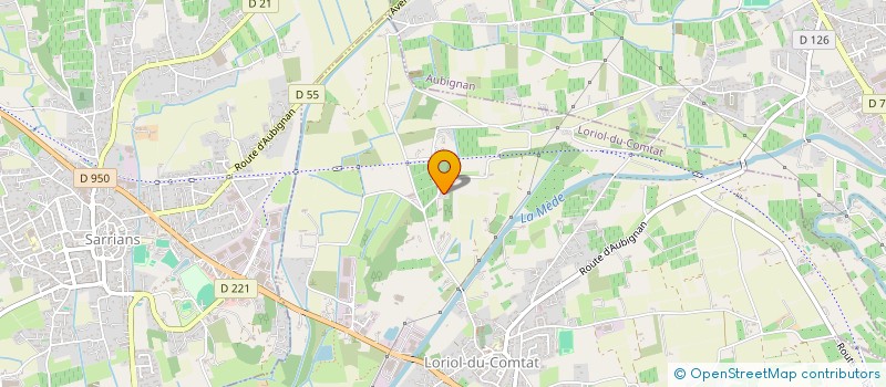 localisation de l'entreprise KALASA CONCEPTS  LORIOL-DU-COMTAT