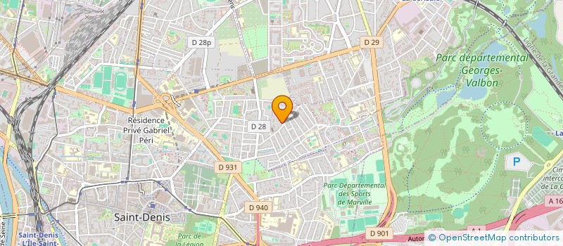 localisation de l'entreprise KALASH PEDILUVE LA COMPAGNIE QUI SE TIRE UNE BALLE DANS LE PIED ( KALASH PEDILUVE )  SAINT-DENIS