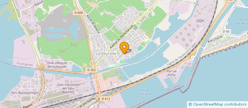 localisation de l'entreprise KALAU à FRONTIGNAN