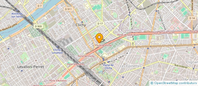 localisation de l'entreprise KALAWAVE PRODUCTIONS à CLICHY