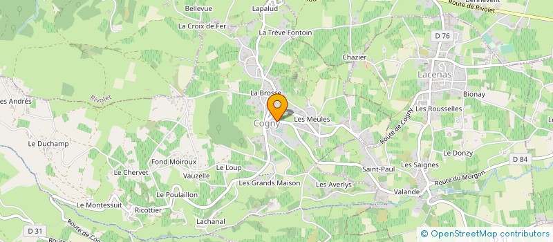 localisation de l'entreprise KALAYCI CARRELAGE à PORTE-DES-PIERRES-DOREES