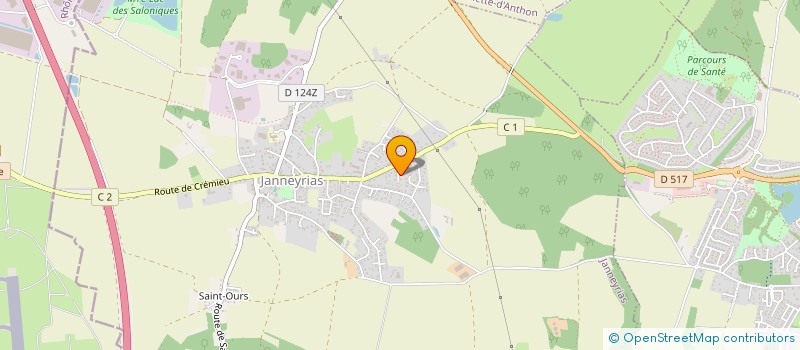 localisation de l'entreprise KALCHA  JANNEYRIAS