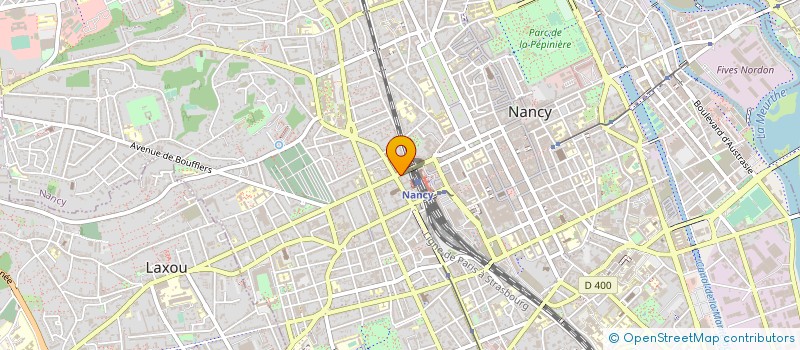 localisation de l'entreprise KALCK JACQUES ET KIRSCH NICOLE à NANCY
