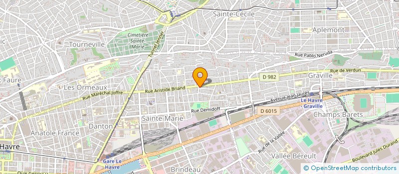 localisation de l'entreprise KALDE à LE HAVRE