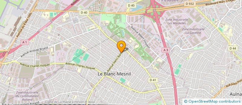 localisation de l'entreprise KALDEM TRANSPORTS  LE BLANC-MESNIL