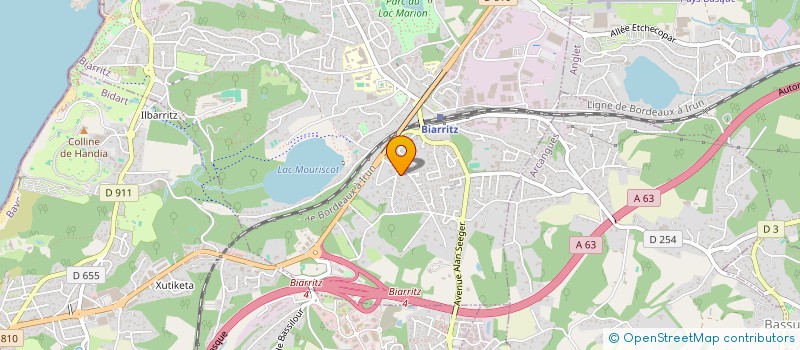 localisation de l'entreprise KALDO à BIARRITZ