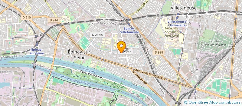 localisation de l'entreprise KALEBASE SECURITE PRIVEE à EPINAY SUR SEINE