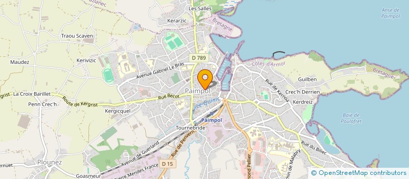 localisation de l'entreprise KALEI  PAIMPOL