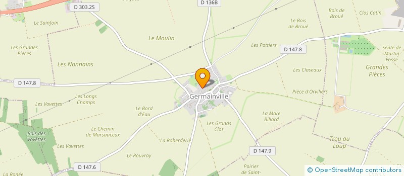 localisation de l'entreprise KALEIDO GROUP à GERMAINVILLE
