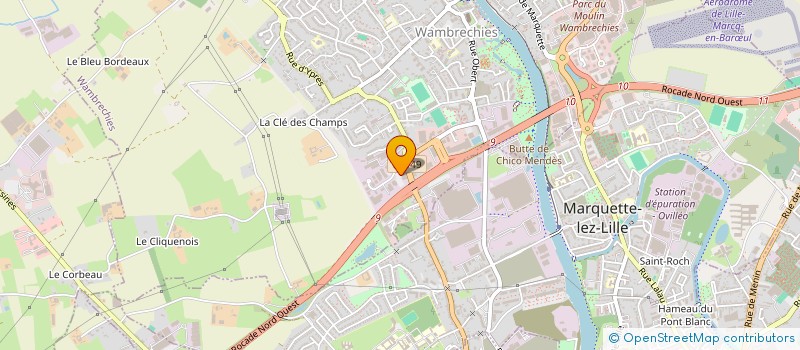 localisation de l'entreprise KALEIDO SCHOOL  WAMBRECHIES