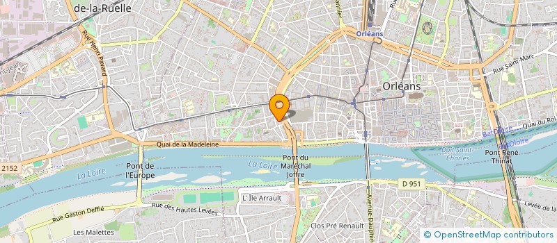 localisation de l'entreprise KALEIDOS  ORLEANS