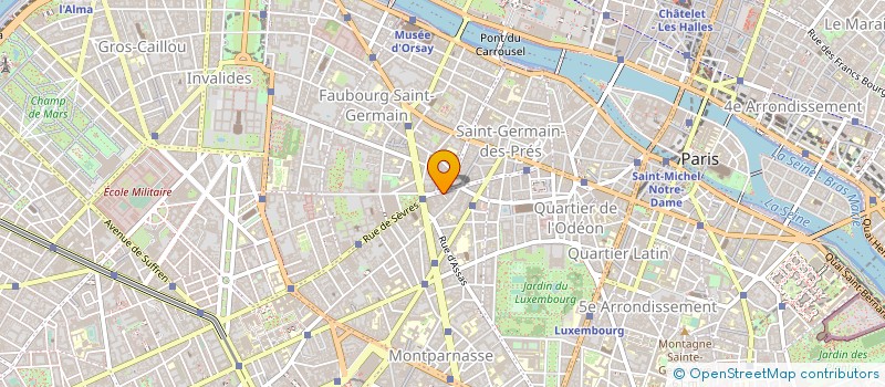 localisation de l'entreprise KALEIDOSCOPE  PARIS