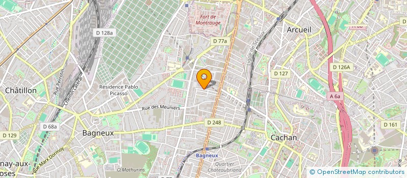 localisation de l'entreprise KALEIDOSCOPE à BAGNEUX