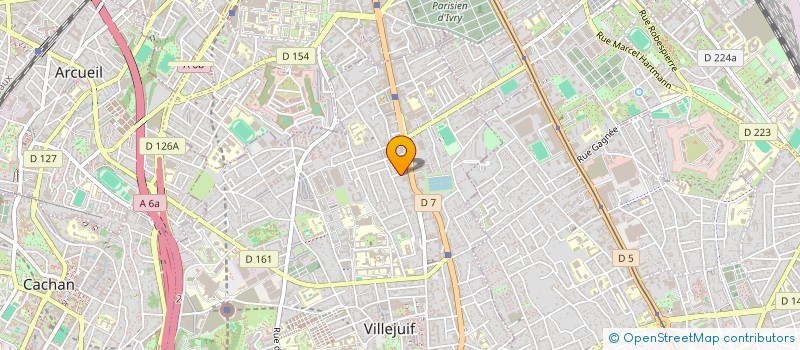 localisation de l'entreprise KALEIDOSCOPE à VILLEJUIF