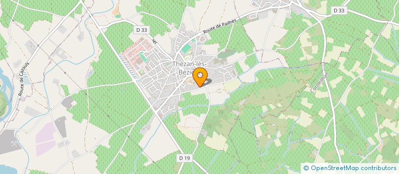 localisation de l'entreprise KALEIDOSCOPE ORGANISATION  THEZAN-LES-BEZIERS