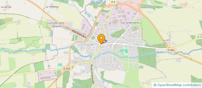 localisation de l'entreprise KALEIDOSCOPIC EPHEMERAL VISION  CANDE