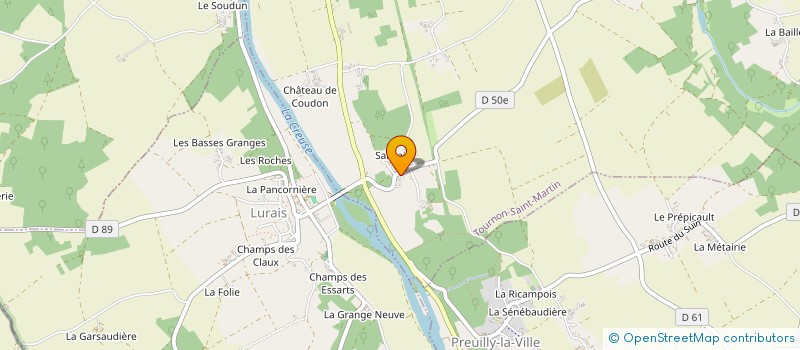 localisation de l'entreprise KALEJAC à TOURNON-SAINT-MARTIN