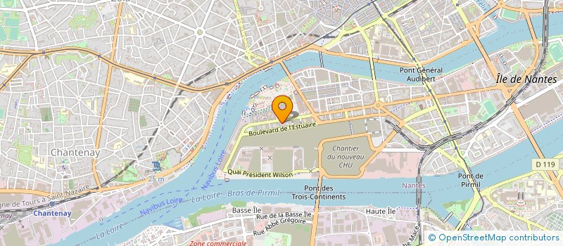 localisation de l'entreprise KALELIA à NANTES