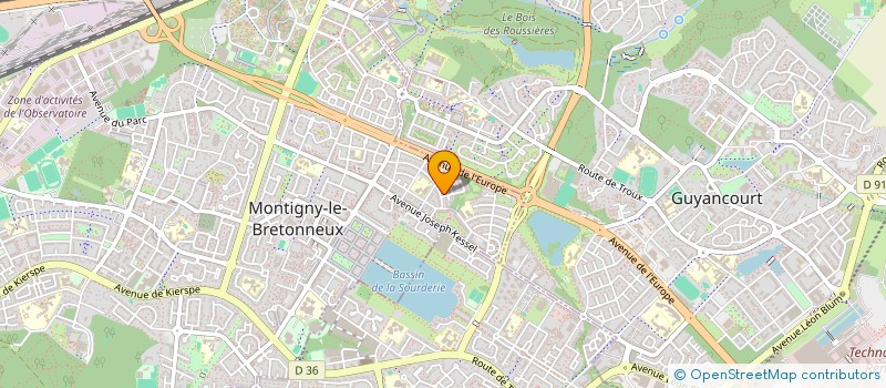 localisation de l'entreprise KALEMA CONSULTING  MONTIGNY-LE-BRETONNEUX