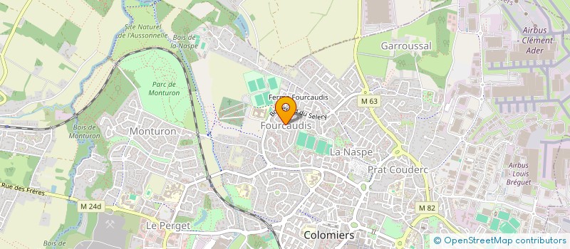 localisation de l'entreprise KALENA à COLOMIERS