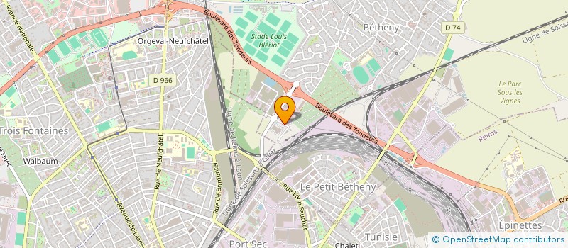 localisation de l'entreprise KALENDER IMMO  BETHENY