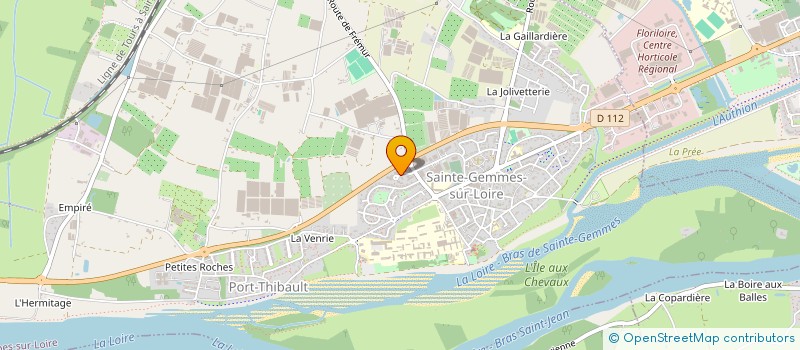 localisation de l'entreprise KALENDERE  SAINTE-GEMMES-SUR-LOIRE