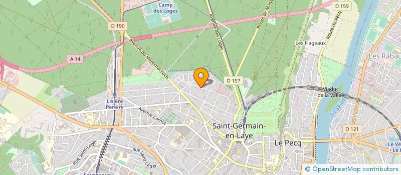 localisation de l'entreprise KALENDES à SAINT-GERMAIN-EN-LAYE