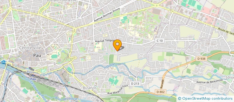 localisation de l'entreprise KALENDIO à PAU