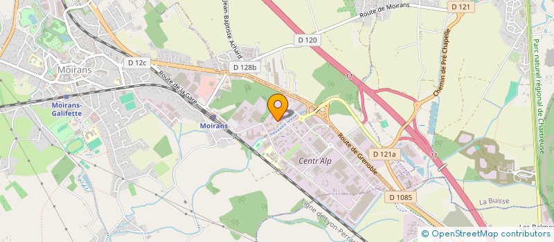 localisation de l'entreprise KALEO à MOIRANS