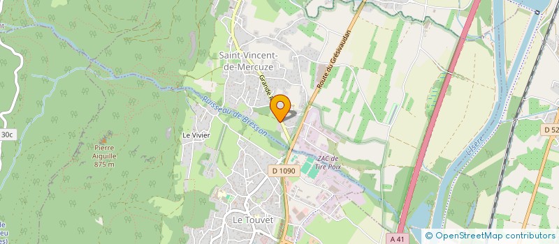 localisation de l'entreprise KALEO PERFORMANCE  SAINT-VINCENT-DE-MERCUZE