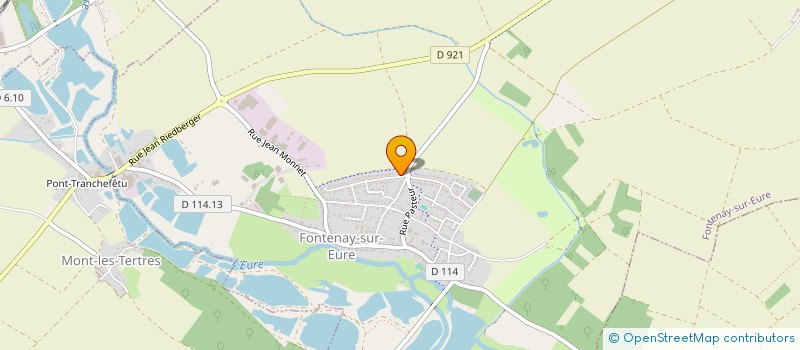 localisation de l'entreprise KALEO PERGOLAS à FONTENAY-SUR-EURE