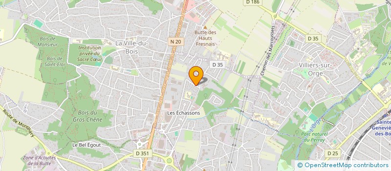 localisation de l'entreprise KALEON MUSIC à LONGPONT-SUR-ORGE