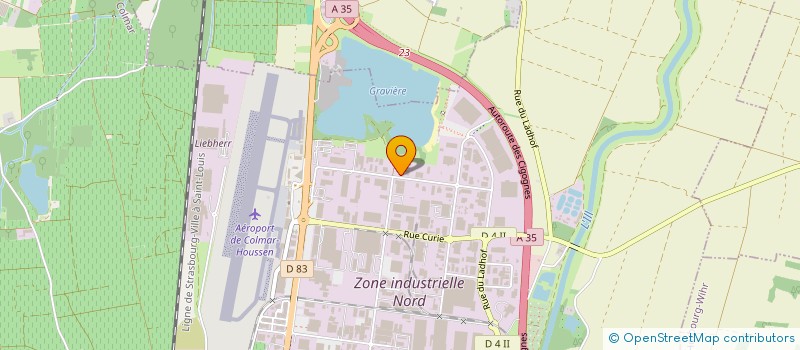 localisation de l'entreprise KALEOS  COLMAR