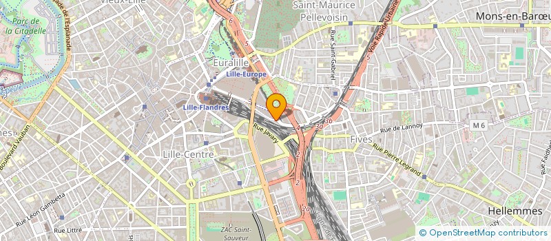 localisation de l'entreprise KALES à LILLE