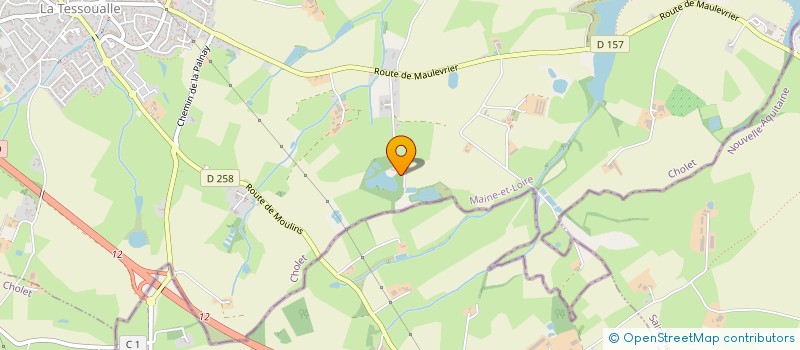 localisation de l'entreprise KALEVALA  LA TESSOUALLE