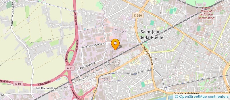 localisation de l'entreprise KALEX  SAINT-JEAN-DE-LA-RUELLE