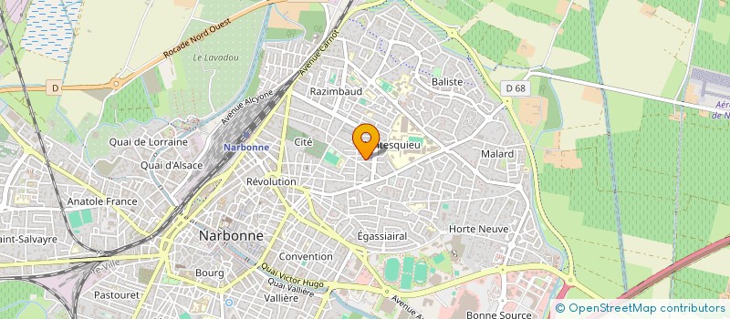 localisation de l'entreprise KALFA à NARBONNE