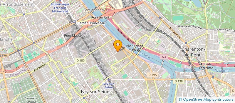 localisation de l'entreprise KALGAN DATACENTER  IVRY-SUR-SEINE